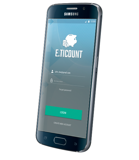 E.Ticount Mobile app
